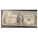 SERIES 1935-E $1.00 SILVER  CERTIFICATE (AG)