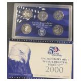 "2000" STATEHOOD QUARTER PROOF SET
