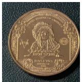 SERIES 1899 "INDIAN CHIEF" (1-OUNCE) COPPER ROUND