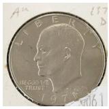 "1971-D" EISENHOWER DOLLAR (AU)