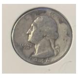 "1946" WASHINGTON QUARTER (90% SILVER)