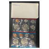 1973-P&D MINT SET W/(2)EISENHOWER DOLLARS