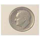 "1952-S" ROOSEVELT DIME (90% SILVER)