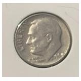 "1964-D" ROOSEVELT DIME (90% SILVER)