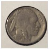 1936-D BUFFALO NICKEL (VG)