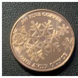 "1-OUNCE" COPPER ROUND~CHECK IT OUT