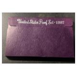 1987-S U.S.A. PROOF SET ***NEVER OPENED***