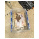 Tote of Turkey decoys & mini Jinny