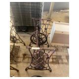 Singer sewing machine base