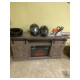 Fireplace entertainment center (works)