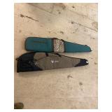 Two soft shell gun cases