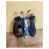 Golf bags/golf clubs