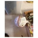 Signed baseball