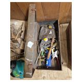 Toolbox with tools