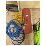Air tank and hoses