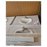 Kitchen counters and sinks