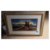 Boy with Dog picture 26x38'