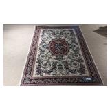 Ferragham pure worsted wool area rug