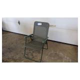 5 folding chairs, matching