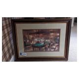 Pool table scene 32x42'