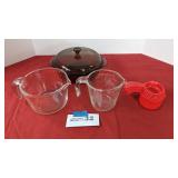 Pyrex measuring cups, Anchor Hocking