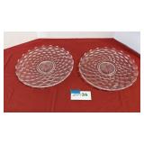 Fostoria platters, 14'