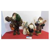 3 Santas, 10' - 20' height range