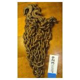 14' log chain with hooks at each end