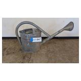 Long neck galvanized watering can