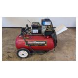 20 gal. 5HP, Coleman air compressor, w/accessory