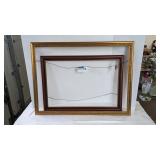 39'x29' gold frame, 33'x24' wood frame