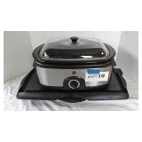 GE crock pot, Proctor Sillex griddle (no cord)