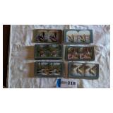 Approx. 50 colored stereotype asst. cards