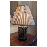 Oriental design lamp 18'