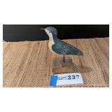 Wood carved bird, signed Richard Morgan maker