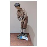 Resin golf statue 22'