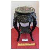 Plant stand 21' tall, w/mid-shelf