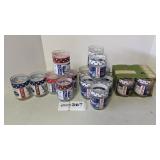 17 - Apollo 11, 12, 13, 14 glasses