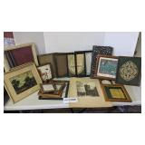 Asst. pictures, frames, early Courthouse