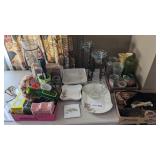 Misc. items on table top