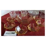 Asst. glass dishes