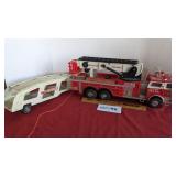 Mack Firetruck & Tonka Motor Mover