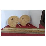 Advertising yard sticks & Thoma fans