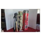 3 video/camera tripods, like new