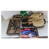 Gloves, mittens, casters, gardening items