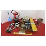 Kitchen utensils and household items