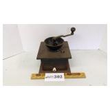 #125 Coffee mill, mitered corners