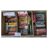 3 boxes VHS movies