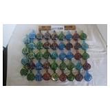 44 miniature President bottles, some duplicates