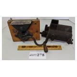 1873 Sausage grinder and coffee grinder